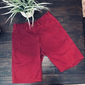 Burgundy Men’s Shorts